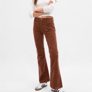 GAP 70s High-waisted Flare Corduroy Pants Sz 27/4